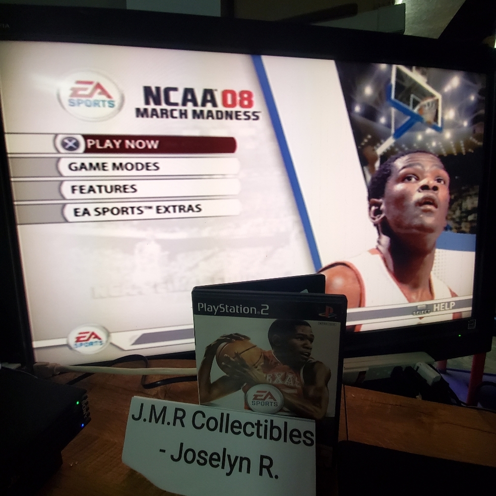 NCAA March Madness 08 Playstation 2 PS2 CIB Complete Tested Working